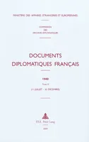 Documents diplomatiques français, 1940-1954., 1940, Documents diplomatiques français, 1940 - Tome II (11 juillet - 31 décembre)