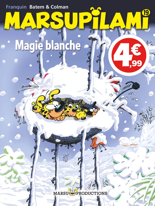 Livres BD BD adultes 19, Marsupilami - Tome 19 - Magie blanche (Indispensables 2020) Colman