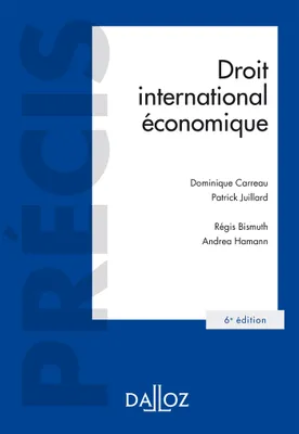 Droit international économique - 6e ed.