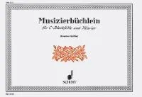 Musizierbüchlein, 33 kleine Lieder und Tänze für Anfänger. soprano recorder and piano.