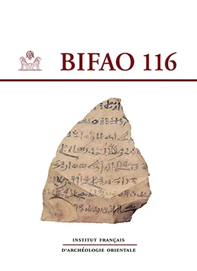 Bulletin de l'institut français d'archéologie orientale