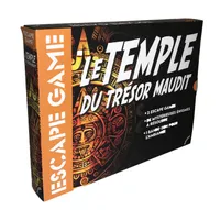 Boîte de jeu Escape game, Le Temple du Trésor Maudit
