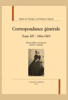 BC, Correspondance générale T14 : 1866-1869