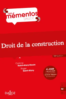 Droit de la construction - 11e ed.