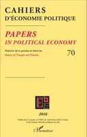 Cahiers d'économie politique 70, Papers in political economy - Histoire de la pensée et théories