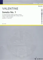 Sonata, No. 1 in F Major. soprano- (tenor-) recorder and piano.