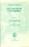 Les contes de Cantorbéry., Ière partie, Les contes de Cantorbéry