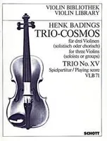 Trio-Cosmos, 3 violins. Partition d'exécution.