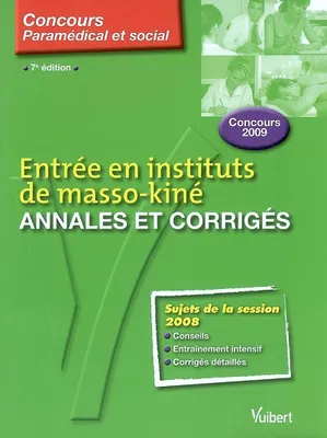 Annales et corrigés, [session 2008]