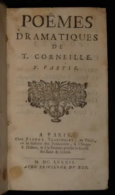 Poëmes dramatiques de T. Corneille, Tome 5