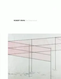 Robert Irwin Site Determined /anglais
