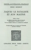 Jacques le fataliste et son maître, Texte et variantes établis sur le manuscrit de Léningrad