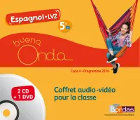 BUENA ONDA ; espagnol ; 5e ; matériel audio-vidéo pour la classe (édition 2016)