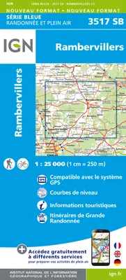 Série bleue [nouveau format], 3517SB, 3517Sb Rambervillers/Châtel-Sur-Moselle