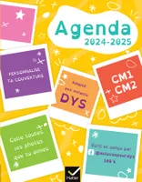 Agenda DYS primaire CE2 CM1 CM2 - 7-10 ans