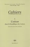 Livres Littérature et Essais littéraires Romans contemporains Francophones Cahiers de la republique des lettres Marc Fumaroli