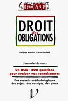 DROIT DES OBLIGATIONS - L