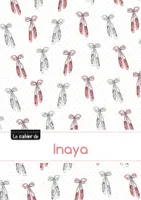 Le cahier d'Inaya - Petits carreaux, 96p, A5 - Ballerine
