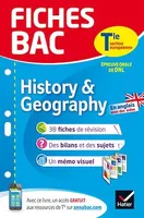 Fiches bac History & Geography Tle section européenne, fiches de révision   Terminale section européenne