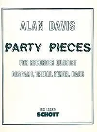 Party Pieces, 4 recorders (SATB). Partition et parties.