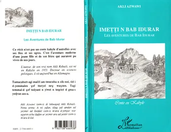LES AVENTURES DE BAB IDURAR, Imetti n Bab Idurar - (Conte intégralement en Kabyle)