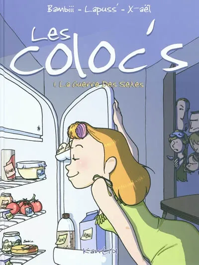 Livres BD BD adultes Les coloc's, 1, COLOCS T1. LA GUERRE DES SEXES (LES) BAMBIII/LAPUSS'/X-AE