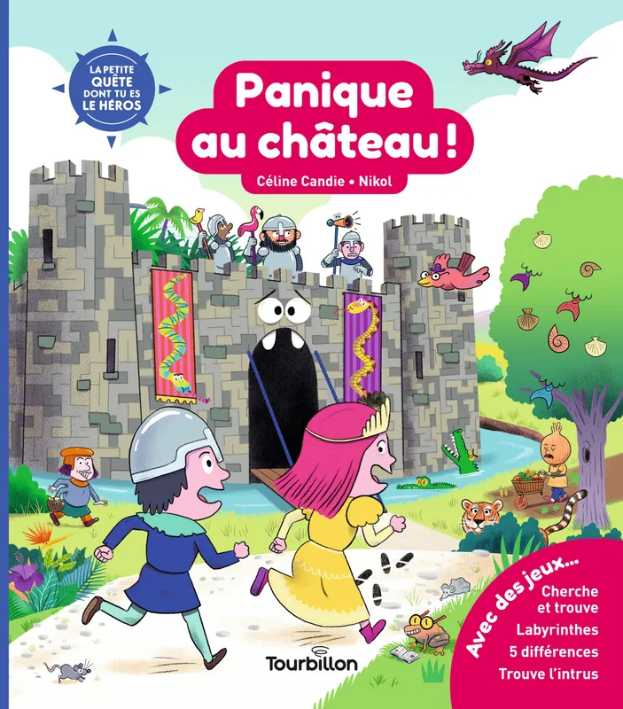 Livres Jeunesse Loisirs et activités Panique au château ! Céline Candie
