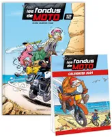 12, Les Fondus de moto - tome 12 + calendrier 2024 offert