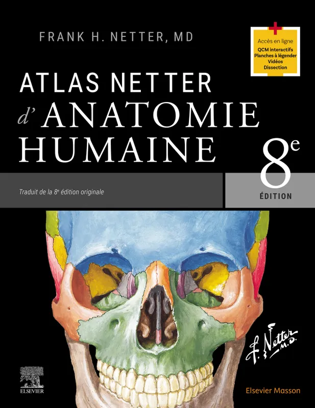 Livres Santé et Médecine Médecine Généralités Atlas Netter d'anatomie humaine Frank Netter