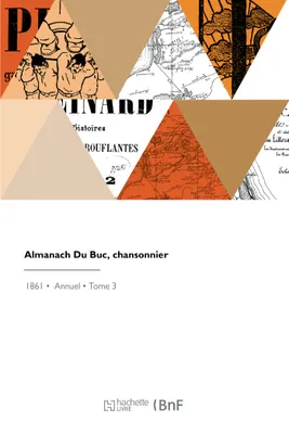 Almanach Du Buc, chansonnier