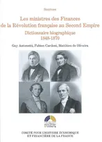 III, 1848-1870, Les ministres des Finances de la Révolution française au Second Empire (III), Dictionnaire bibliographique. 1848-1870