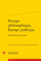 Europe philosophique, Europe politique, L'héritage des lumières