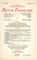 La Nouvelle Nouvelle Revue Française N' 54 (Juin 1957)