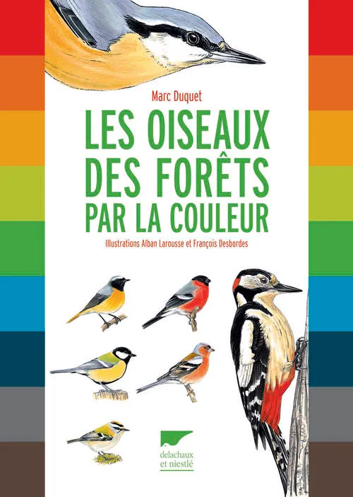Livres Écologie et nature Nature Faune Les Oiseaux des forêts par la couleur Marc Duquet