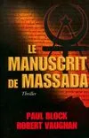 Le manuscrit de Massada, thriller