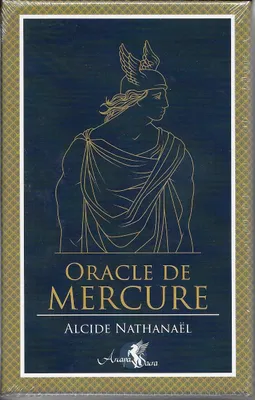 Oracle de Mercure, Boîte cloche avec jeu de 27 cartes et livret bilingue français/anglais