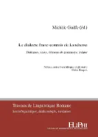 Le dialecte franc-comtois de Landresse, Dialogues, textes, éléments de grammaire, lexique