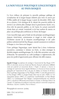Livres Dictionnaires et méthodes de langues Langue française La nouvelle politique linguistique au Pays Basque Eguzki Urteaga
