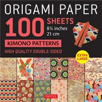 Origami Paper 100 sheets Kimono Patterns 8