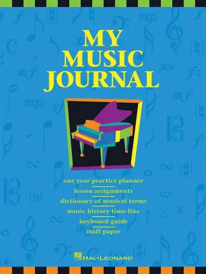 My Music Journal - Student Assignment Book, Hal Leonard Student Piano Library