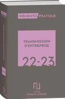 Mémento Transmission d'entreprise 2022-2023