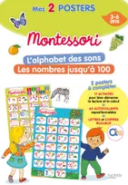 Mon poster Montessori / l'alphabet des sons + les nombres jusqu'à 100