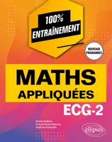 Mathématiques appliquées - ECG-2 - Programme 2022