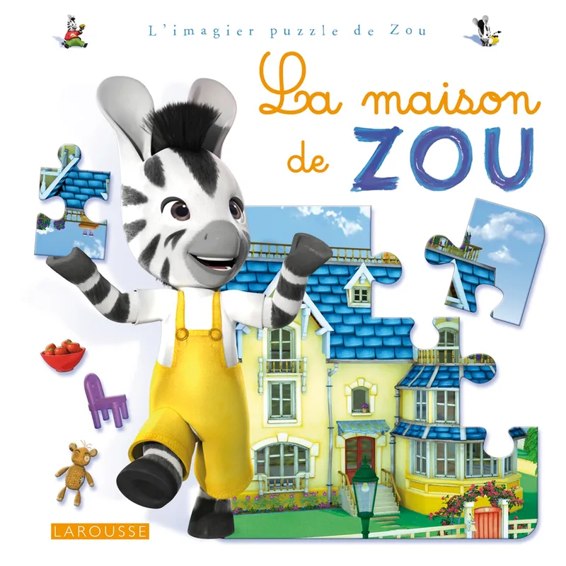 L'imagier puzzle de Zou, La maison de Zou Michel Gay