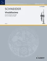 Vivaldissimo, pour 2 trompettes et orgue (2000/2006). 2 trumpets and organ. Partition et parties.