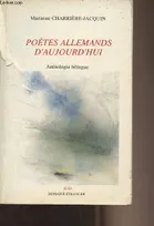 Poètes allemands d'aujourd'hui /, anthologie bilingue