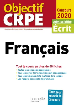 Objectif CRPE en fiches Français 2020