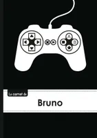 Le carnet de Bruno - Lignes, 96p, A5 - Manette jeu vide´o