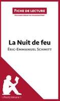 La Nuit de feu d'Éric-Emmanuel Schmitt (Fiche de lecture), Analyse complète et résumé détaillé de l'oeuvre