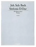 Sinfonia Ré majeur, Vorspiel der Ratswahlkantate No. 29. Organ and Orchestra. Partition.